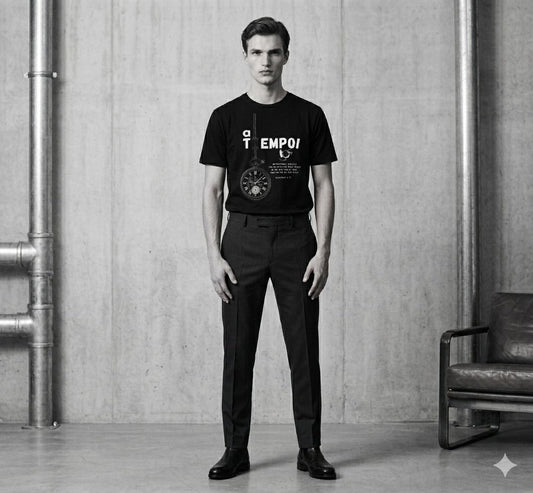 "In Time!" Romans 13:11 Minimalist Christian Tee | ECP Collection