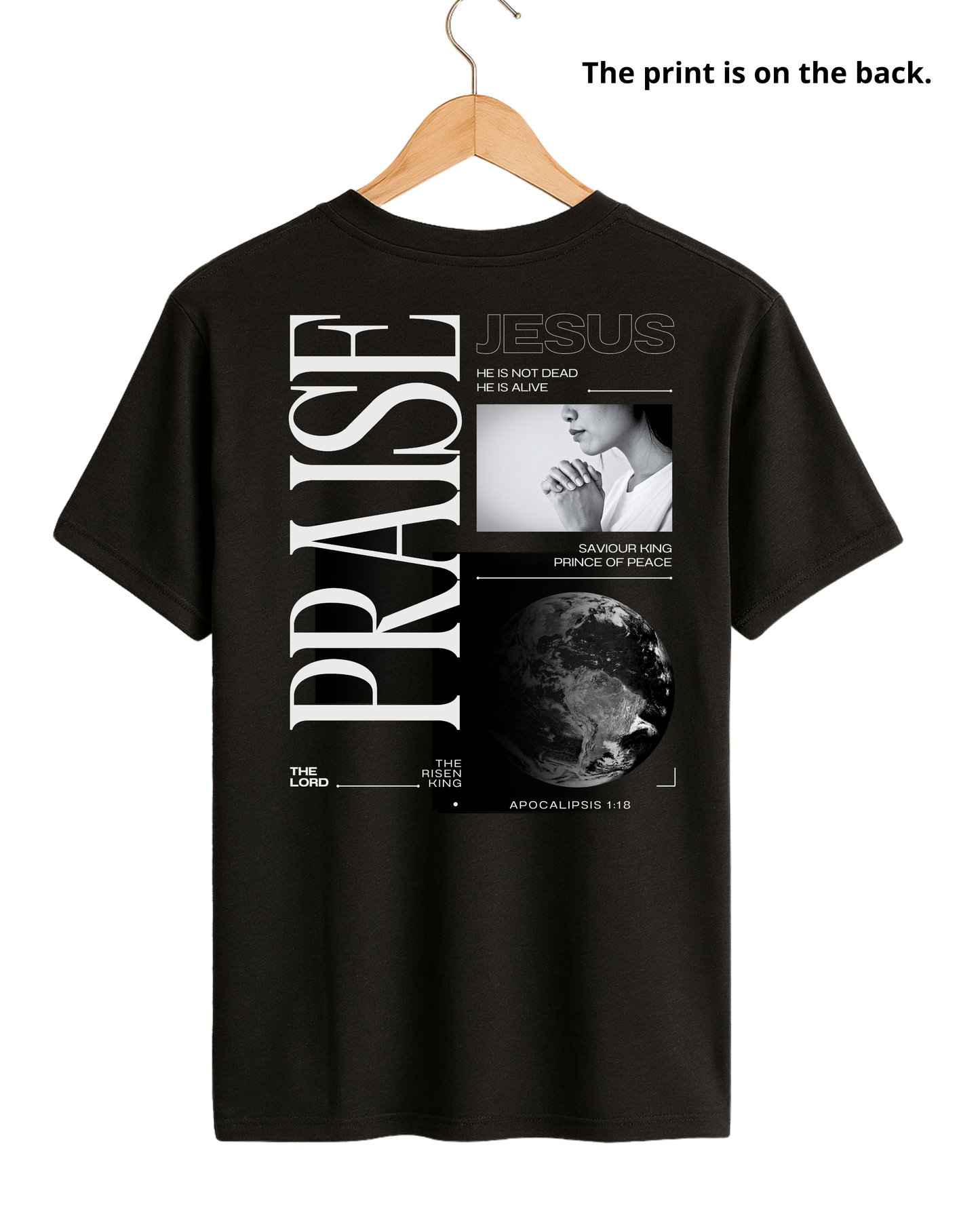"Praise the Lord" Minimalist Christian Tee | ECP Collection