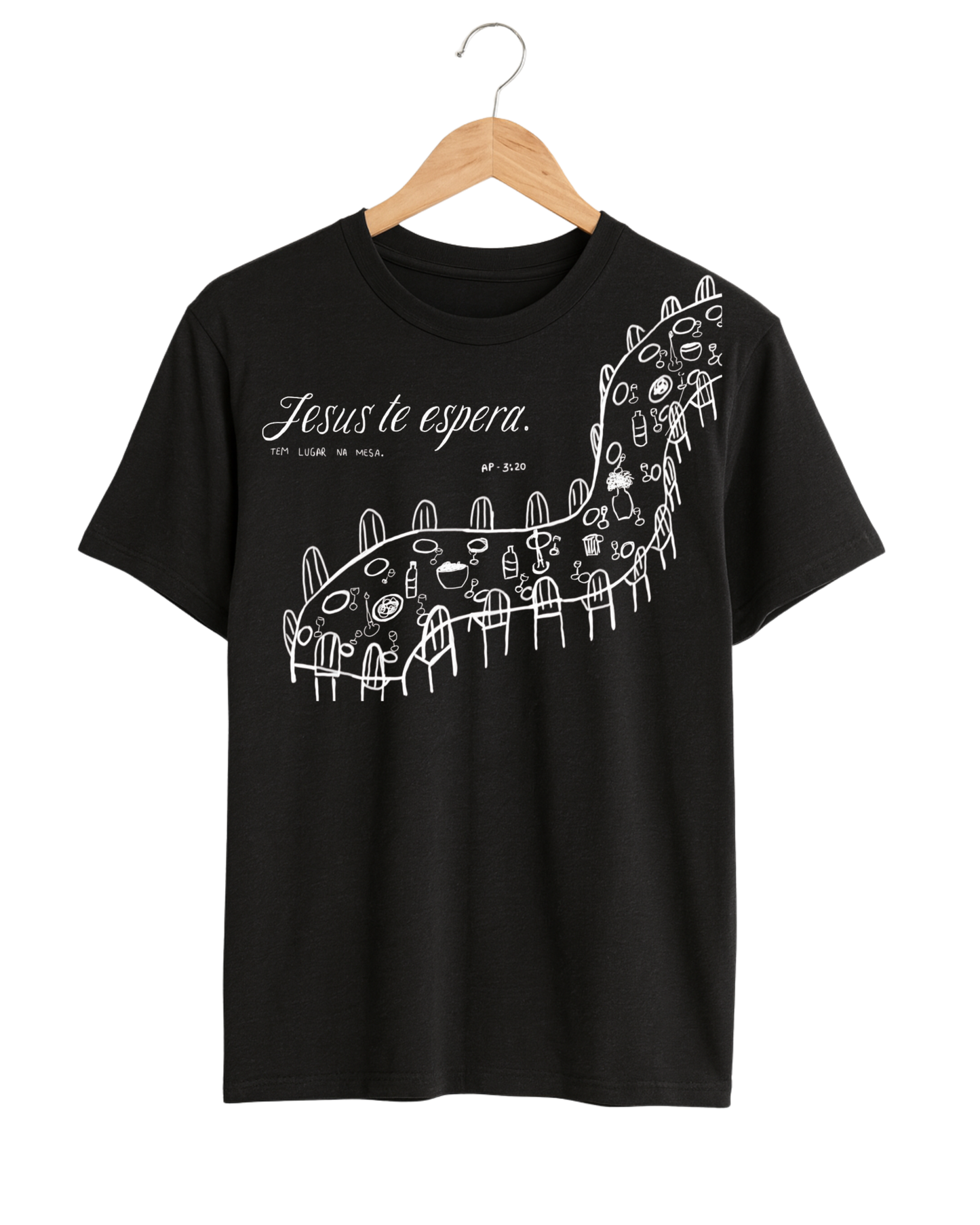 "Jesus is Waiting for You" Minimalist Christian Tee | ECP Collection