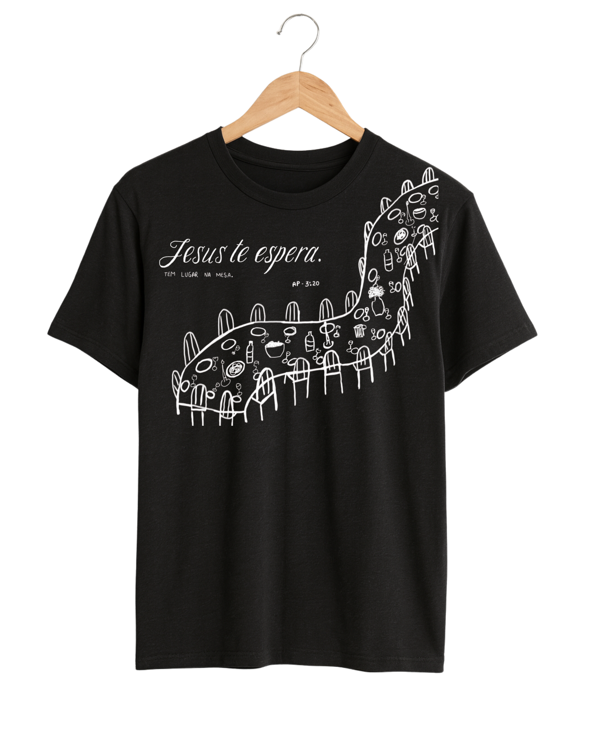 "Jesus is Waiting for You" Minimalist Christian Tee | ECP Collection