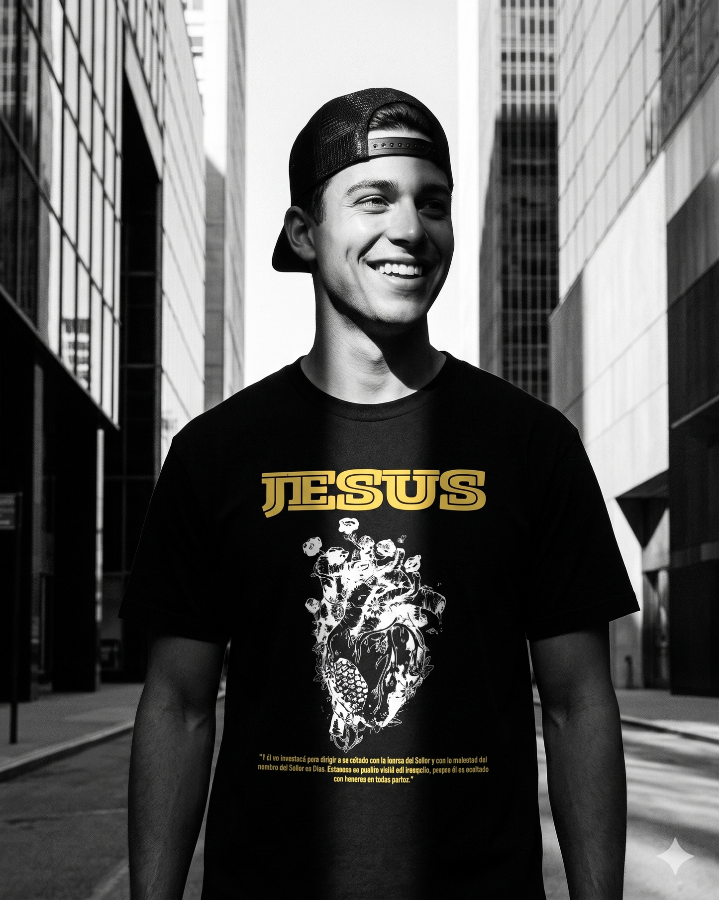T-Shirt , "He First Loved Us" Minimalist Christian Tee | ECP Collection