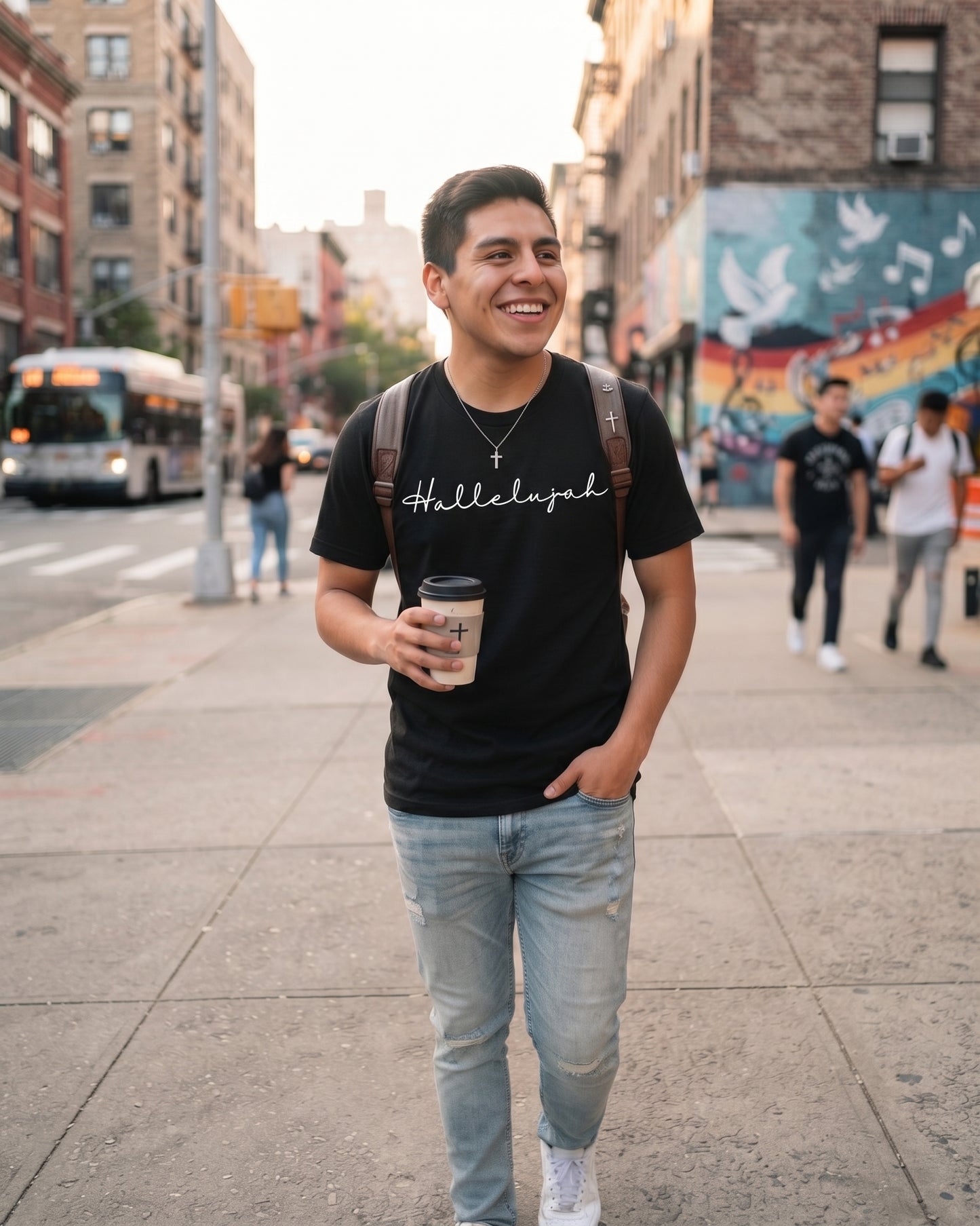 Minimalist "Hallelujah" T-Shirt - ECP collection