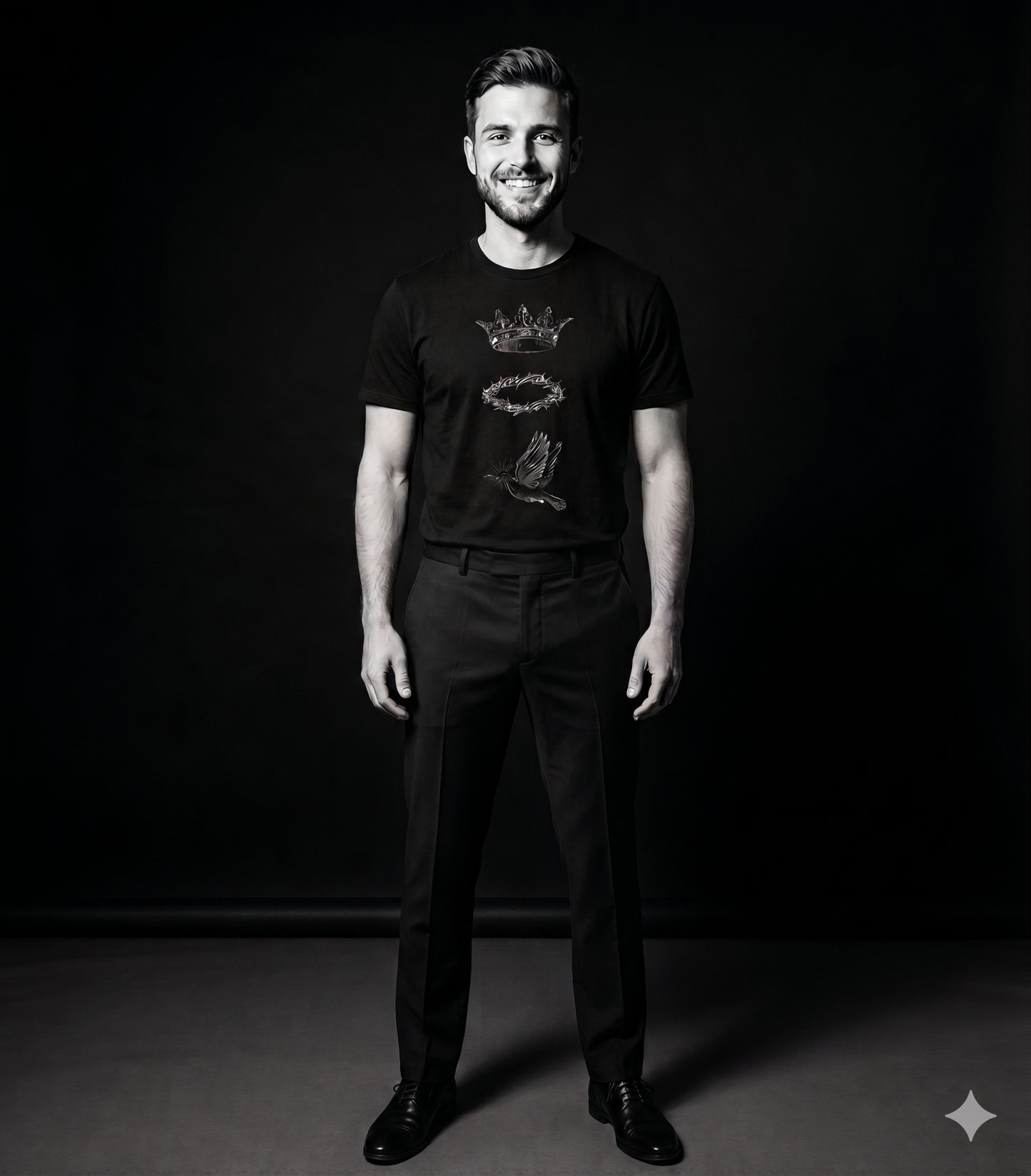 Three Crowns Heavyweight Graphic Tee