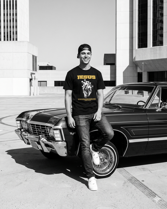 T-Shirt , "He First Loved Us" Minimalist Christian Tee | ECP Collection