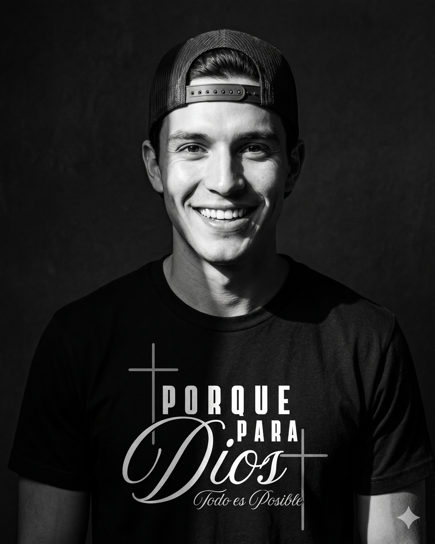 "Matthew 19:26" Minimalist Christian Tee - Heavyweight Premium - ECP collection