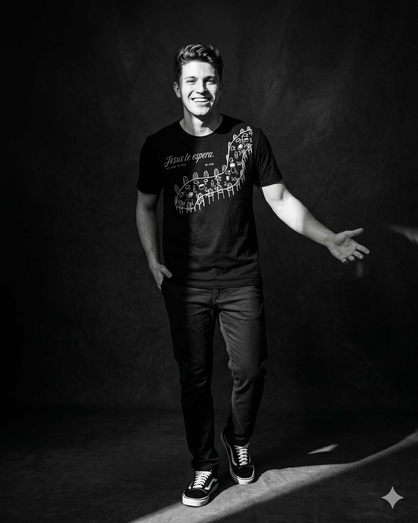 "Jesus is Waiting for You" Minimalist Christian Tee | ECP Collection