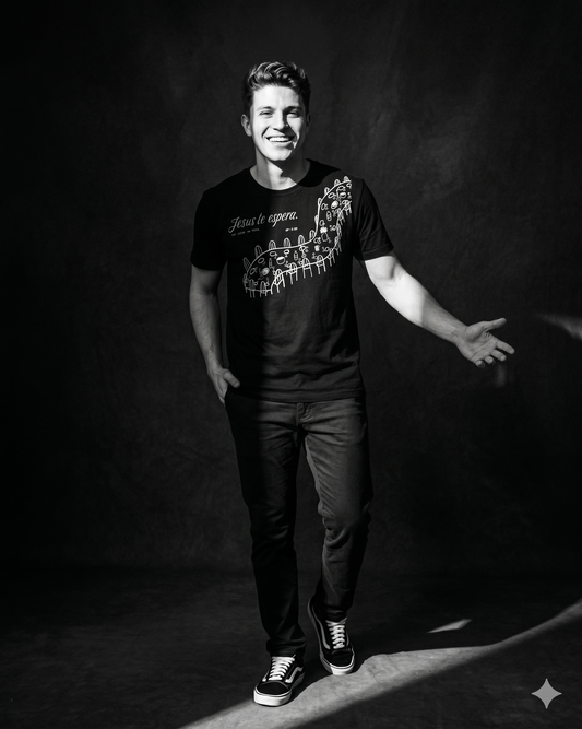 "Jesus is Waiting for You" Minimalist Christian Tee | ECP Collection