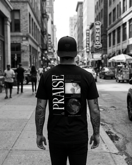 "Praise the Lord" Minimalist Christian Tee | ECP Collection